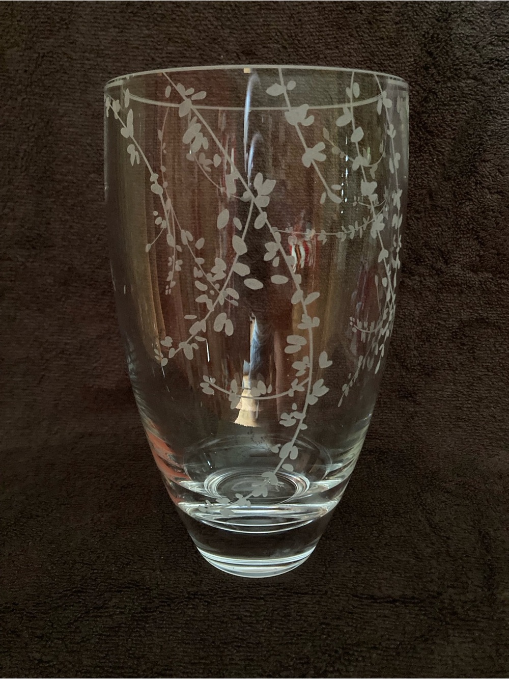 Kate Spade New York Gardner Street Bouquet Vase 8.5” Clear Floral Lenox - Picture 2 of 9